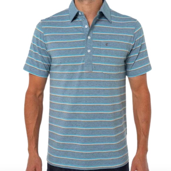 Criquet Shirts Criquet Topshelf 0 Organic Cotton Golf Polo Large